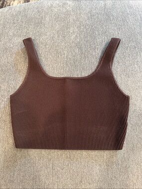 Babaton cropped rib tank